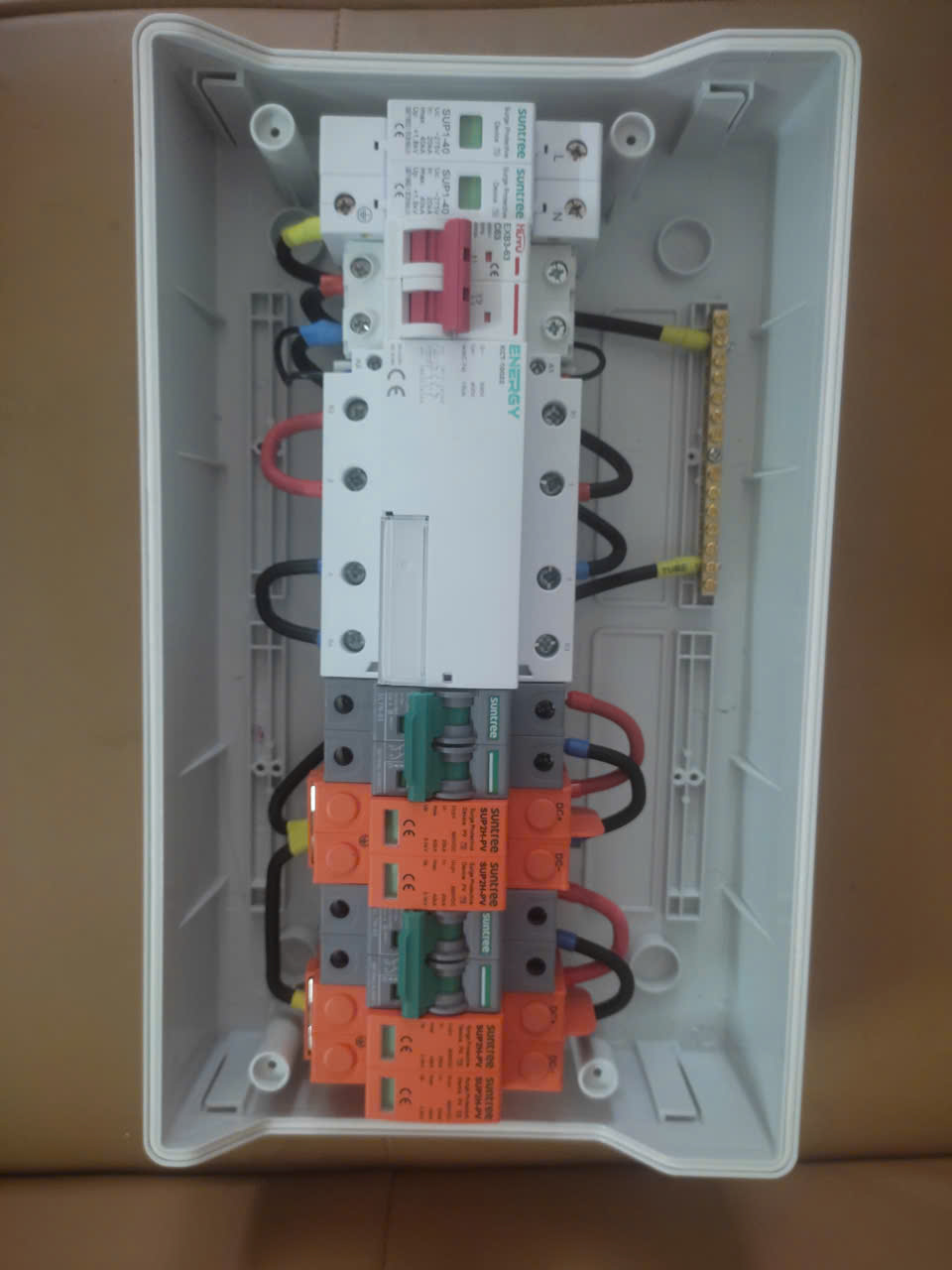Tủ Hybrid 12kw 2 String - Contactor 2NO + 2NC 100A Energy (2)