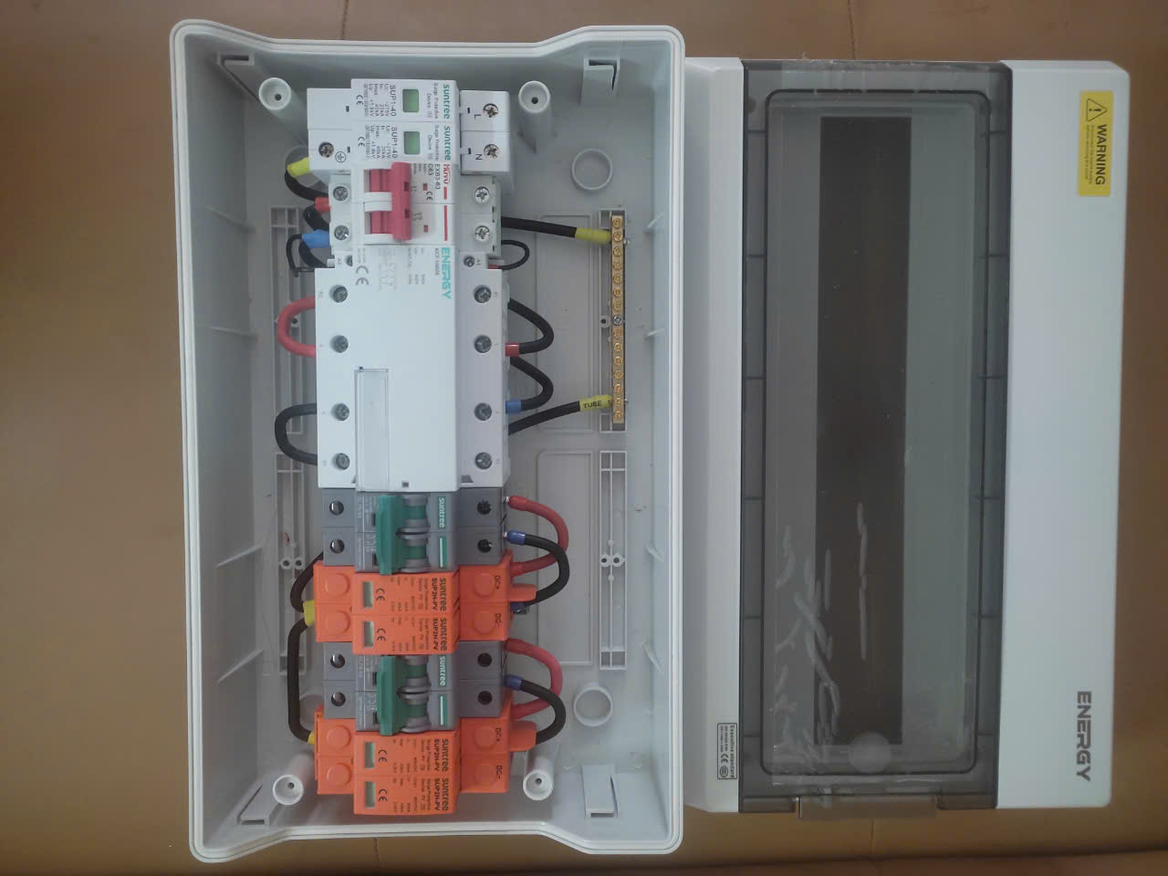 Tủ Hybrid 12kw 2 String - Contactor 2NO + 2NC 100A Energy (8)